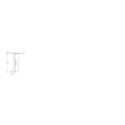 Szafka boczna 33 cm Ideal Standard Small + T 0686 CT