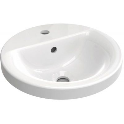 Ideal Standard Connect umywalka 38 cm wpuszczana okrągła biały połysk E504101