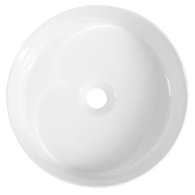 Isvea Infinity Round umywalka 36 cm nablatowa okrągła biała 10NF65036