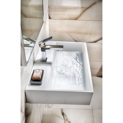 Isvea Purity umywalka 60x42 cm ścienna prostokątna biała 10PL50060