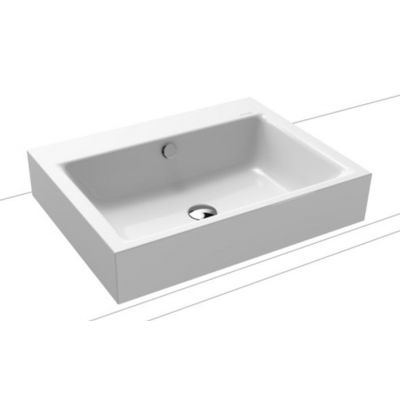Kaldewei Puro umywalka 60x46 cm nablatowa prostokątna model 3157 biała 900706003001