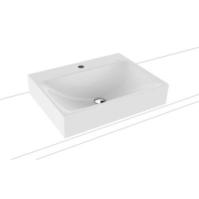 Kaldewei Silenio umywalka 60x46 cm nablatowa prostokątna model 3042 biała 904106303001