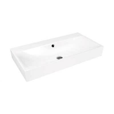 Kaldewei Silenio umywalka 90x46 cm ścienna prostokątna model 3045 biała 904406013001