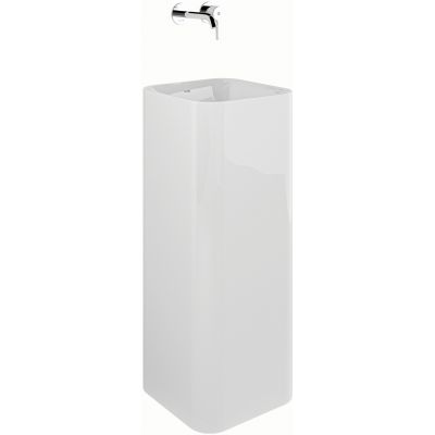 Kludi Resa umywalka 36x36 cm kwadratowa wolnostojąca biała 55W0143