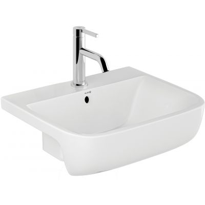 Kludi Resa umywalka 52x46 cm prostokątna wpuszczana biała 57W0343