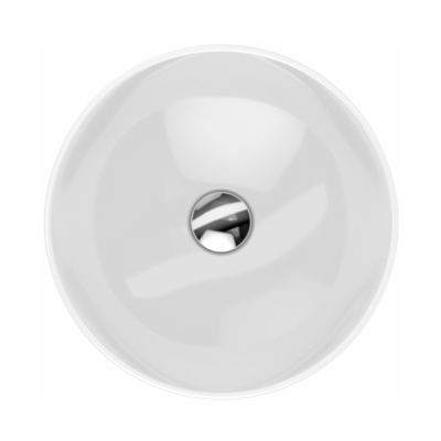 Koło Variform umywalka 40 cm nablatowa okrągła biała 500.768.01.6