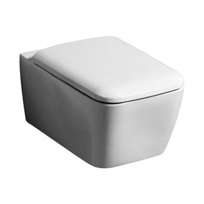 Zestaw Koło Life! Rimfree Reflex miska WC wisząca z deską wolnoopadającą biała (M23120900, M20112000)