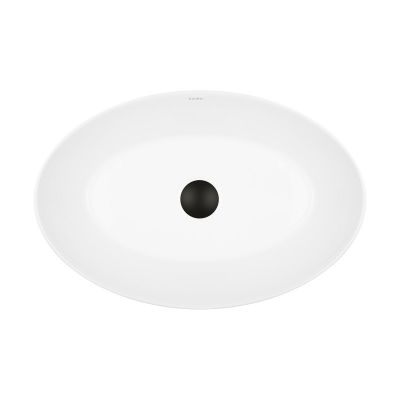 Ksuro 104 umywalka 52x34,5 cm nablatowa owalna biała 20010000