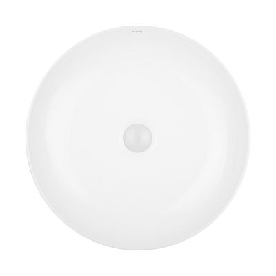 Ksuro 105 umywalka 49 cm nablatowa okrągła z powłoką Intelligent Coat biała 20811000