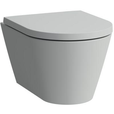 Laufen Kartell miska WC wisząca bez kołnierza szary mat H8203337590001