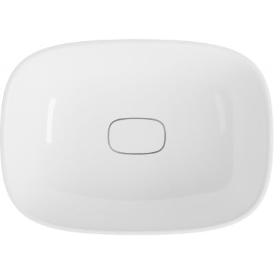 Lavaberg Hav umywalka 60x43 cm prostokątna nablatowa biały połysk 663129061003