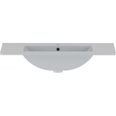 Megstyl Arica umywalka 81x46,5 cm prostokątna wpuszczana biała 3186