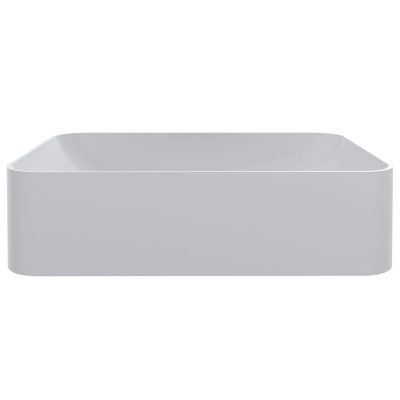 Miraggio Debora Matt umywalka 50x35 cm prostokątna nablatowa biały mat 0000165