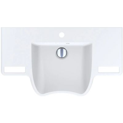 Miraggio Krakow Matt umywalka 80x45,4 cm ścienna dla niepełnosprawnych biały mat 0000204