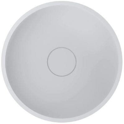 Miraggio Palermo Matt umywalka 49,7 cm okrągła nablatowa biały mat 0000231