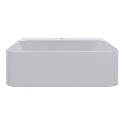 Miraggio Speed umywalka 43x39 cm prostokątna nablatowa biały połysk 0000238