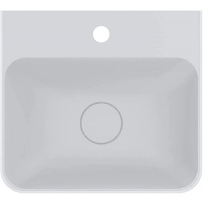 Miraggio Seed Matt umywalka 43x39 cm prostokątna nablatowa biały mat 0000239