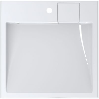 Miraggio Tallinn umywalka 60,3x59,8 cm prostokątna biały połysk 0000248