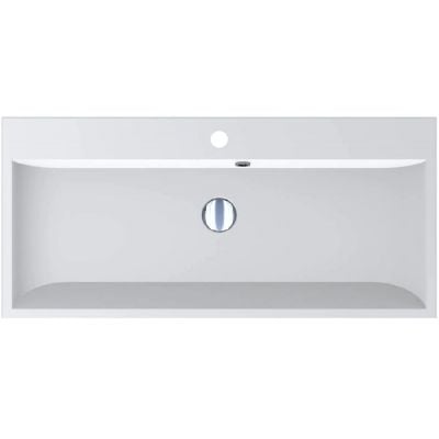 Miraggio Varna Miramarble Mat umywalka 89,7x41,7 cm prostokątna ścienna biały mat 0000261