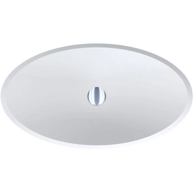 Miraggio Lemozh Matt umywalka 69x38 cm owalna wpuszczana biały mat 0000545