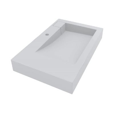 Miraggio Tokyo Matt umywalka 80x50 cm prostokątna biały mat 0000584