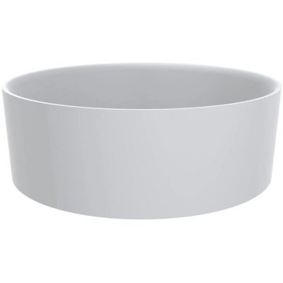 Miraggio Lola Matt umywalka 45 cm okrągła nablatowa biały mat 0000673