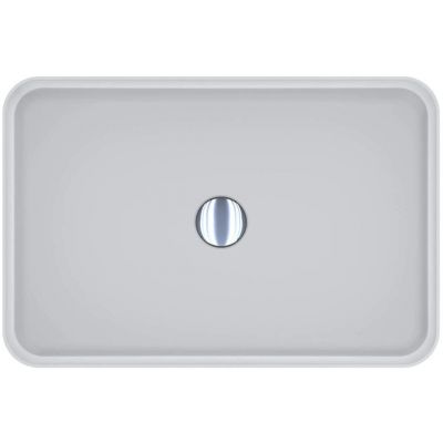 Miraggio San Martin Matt umywalka 60x43 cm prostokątna nablatowa biały mat 0000676