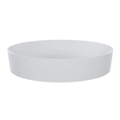 Miraggio Santiago Matt umywalka 50x32 cm owalna wpuszczana biały mat 0000697