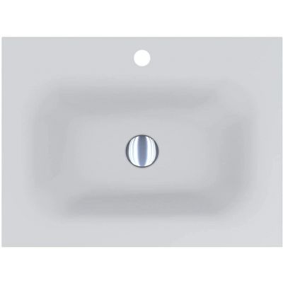 Miraggio Jessel Matt umywalka 60x45 cm prostokątna wpuszczana biały mat 0000747