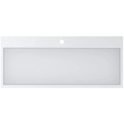 Miraggio Mares Mirasoft umywalka 99,3x42 cm prostokątna nablatowa biały mat 0001102