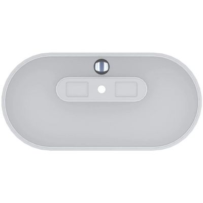 Miraggio Cyprus Matt umywalka 88,5x42,6 cm owalna nablatowa biały mat 0000790