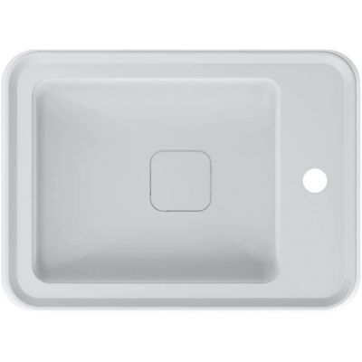 Miraggio Marrakesh 380 Matt umywalka 51,9x39 cm prostokątna ścienna-nablatowa biały mat 0000935