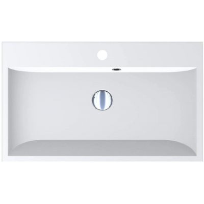 Miraggio Varna Mirasoft umywalka 69,4x41,6 cm prostokątna ścienna biały mat 0001026