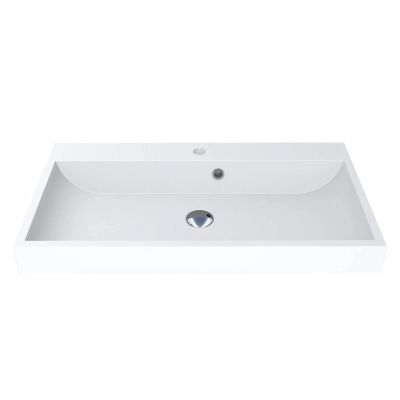 Miraggio Varna Mirasoft umywalka 79,4x41,7 cm prostokątna ścienna biały mat 0001027