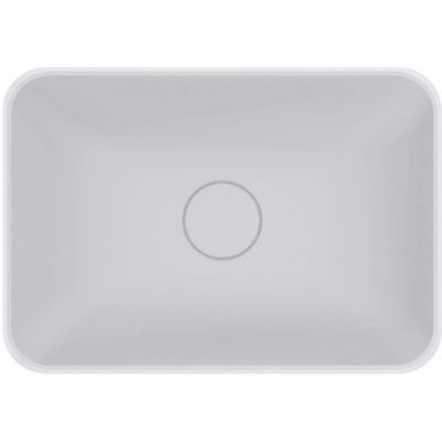 Miraggio Debora Mirasoft umywalka 50x35 cm prostokątna nablatowa biały mat 0001048