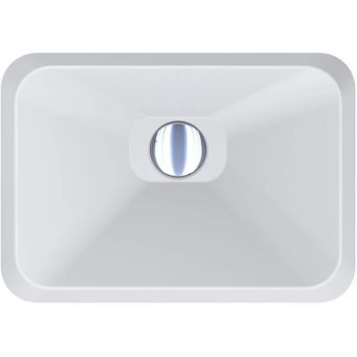 Miraggio Albena Mirasoft umywalka 44x31 cm prostokątna wpuszczana biały mat 0001063