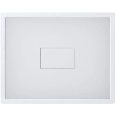 Miraggio Capri Mirasoft umywalka 49,4x39,5 cm prostokątna nablatowa biały mat 0001065