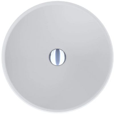 Miraggio Ellel Mirasoft umywalka 46 cm okrągła nablatowa biały mat 0001079