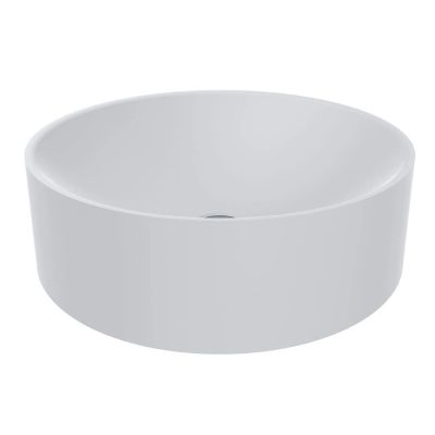 Miraggio Ellel Mirasoft umywalka 46 cm okrągła nablatowa biały mat 0001079