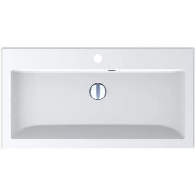 Miraggio Oskar Mirasoft umywalka 79,3x42,3 cm prostokątna nablatowa biały mat 0001112