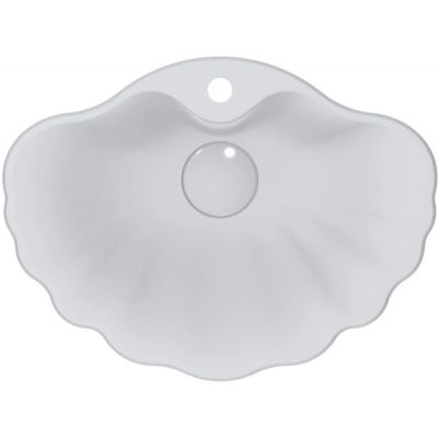 Miraggio Bali Matt umywalka 80x40 cm nablatowa biały mat 0001201