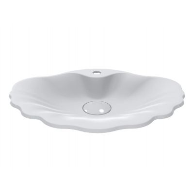 Miraggio Bali Matt umywalka 80x40 cm nablatowa biały mat 0001201