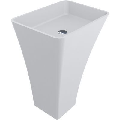 Miraggio Sunny Mirasoft umywalka 60x45 cm prostokątna wolnostojąca biały mat 0001513