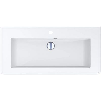 Miraggio Tres Mirasoft umywalka 90x43 cm prostokątna ścienna biała 0001584