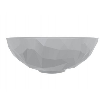 Miraggio Sapfire Matt umywalka 42,5 cm okrągła nablatowa biała 0002255