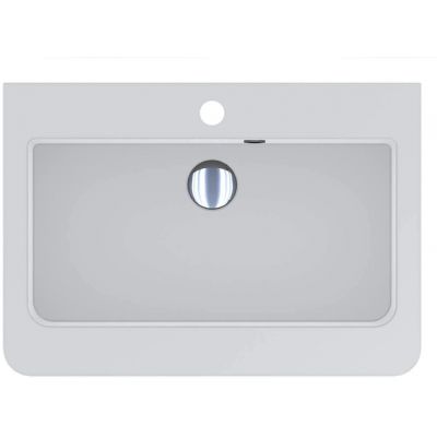 Miraggio Edam Mirasoft umywalka 59x41,6 cm prostokątna wpuszczana biały mat 0002448