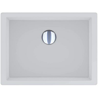 Miraggio Bogota Mirasoft umywalka 45,5x34 cm prostokątna wpuszczana biały mat 0002455