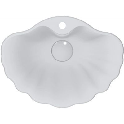 Miraggio Bali Mirasoft umywalka 61,6x46 cm nablatowa biały mat 0002463