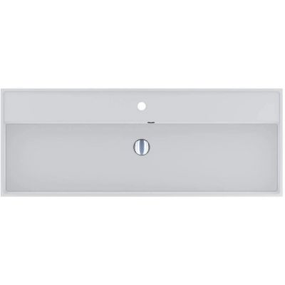 Miraggio Crass Mirasoft umywalka 120x46 cm prostokątna ścienna-nablatowa biały mat 0002541