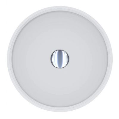 Miraggio Bergamo Mirasoft umywalka 40 cm okrągła nablatowa biały mat 0002675